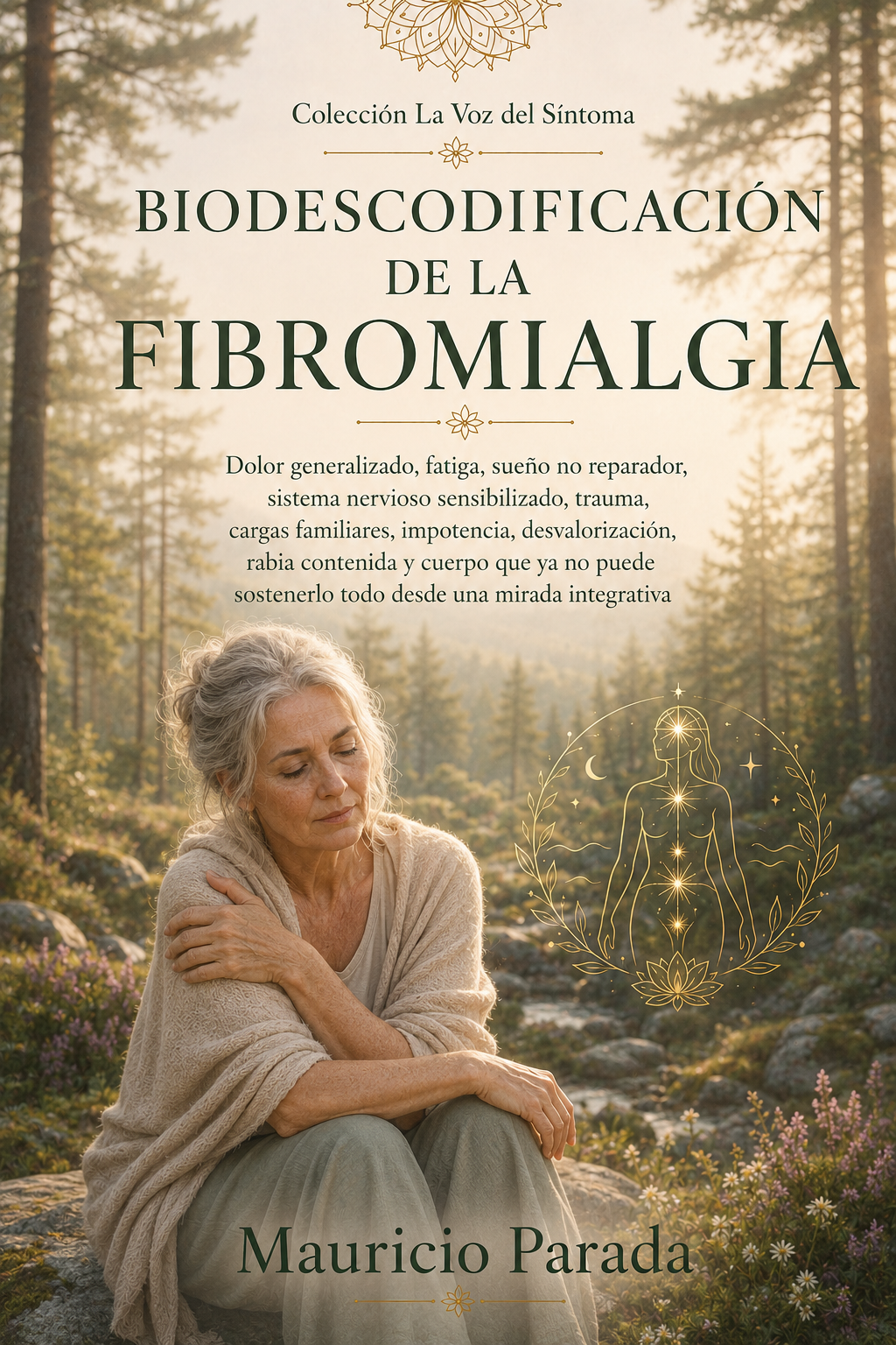 Portada del libro Biodescodificación de la Fibromialgia, de Mauricio Parada.