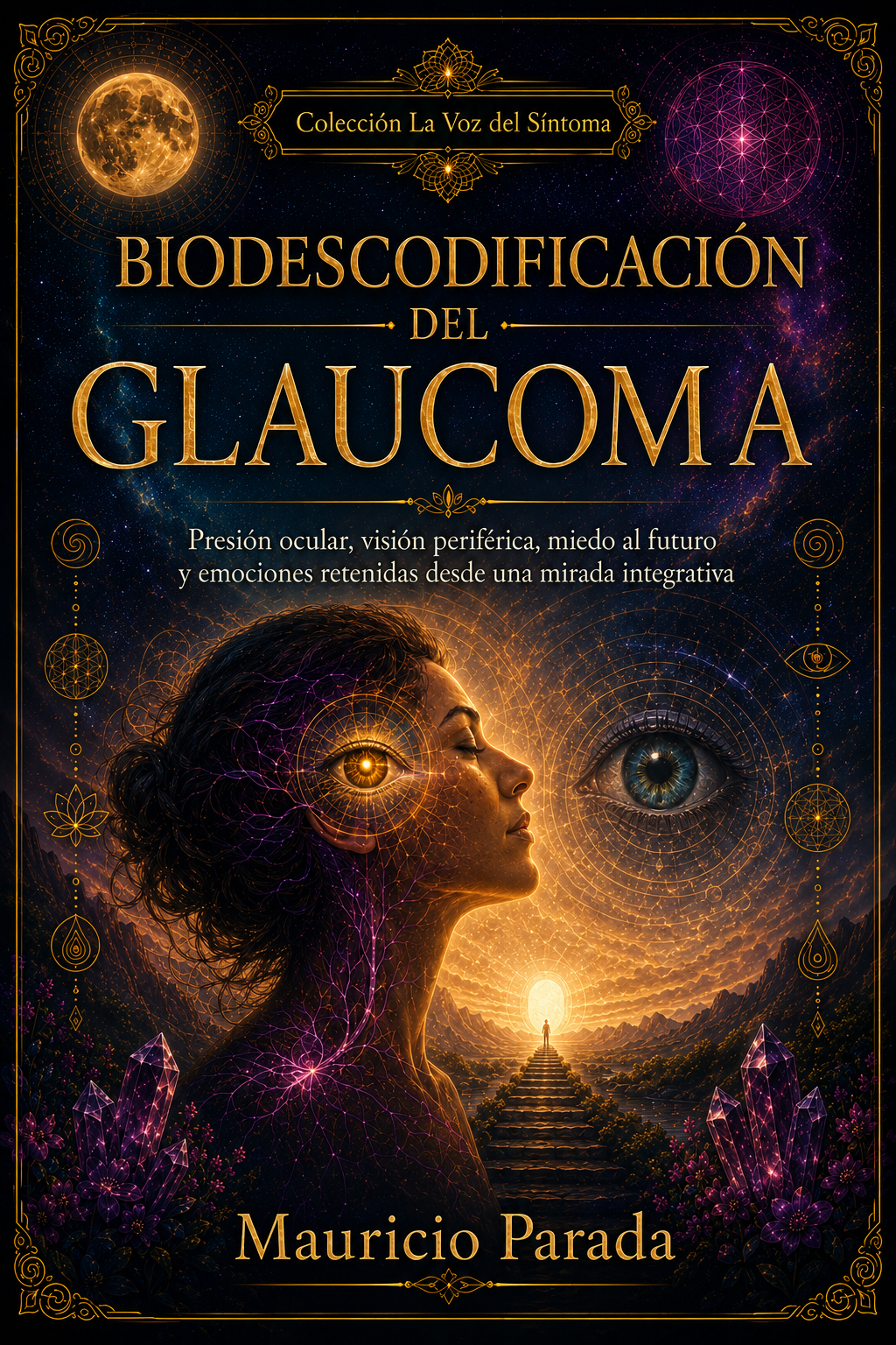 Portada del libro Biodescodificación del Glaucoma, de Mauricio Parada.
