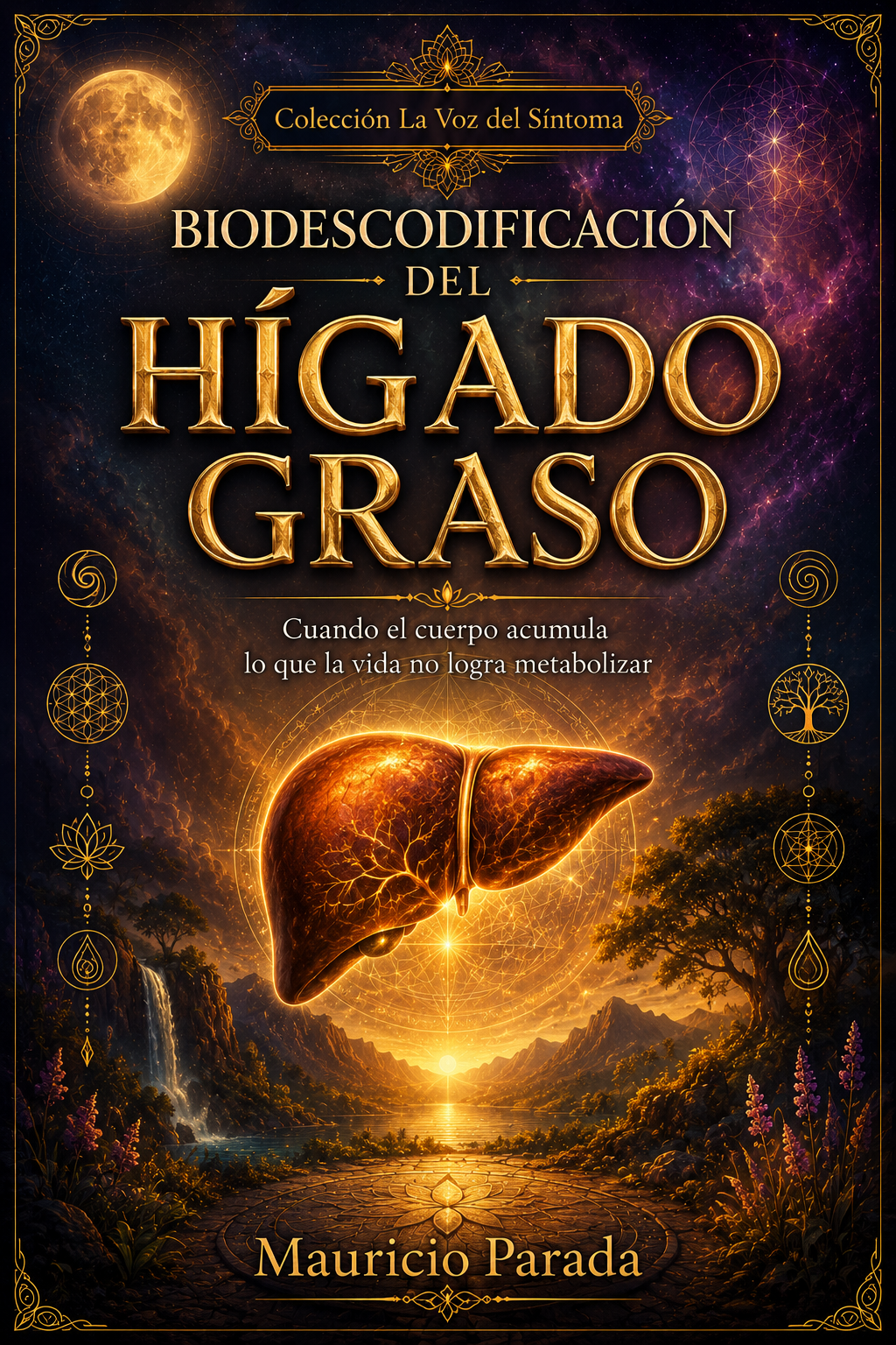 Portada del libro Biodescodificación del Hígado Graso, de Mauricio Parada.