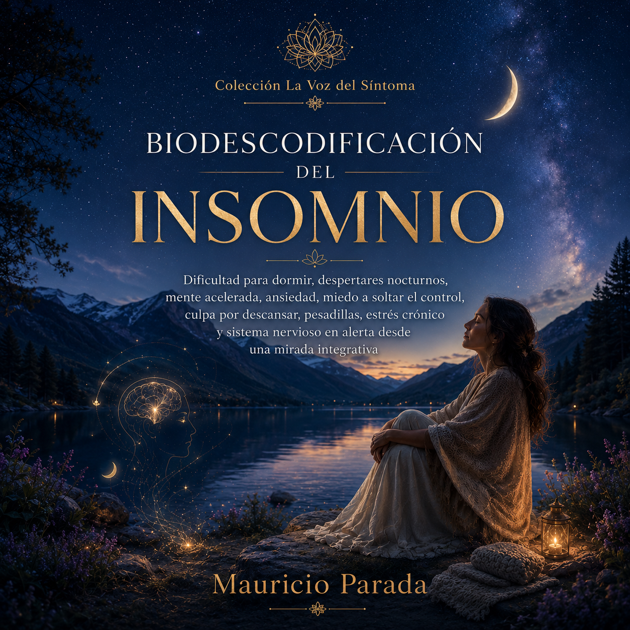 Portada del libro Biodescodificación del Insomnio, de Mauricio Parada.