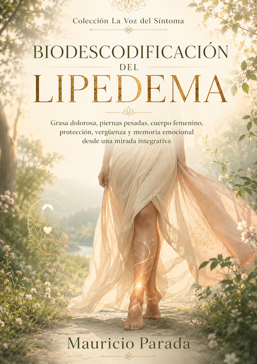 Portada del libro Biodescodificación del Lipedema, de Mauricio Parada.