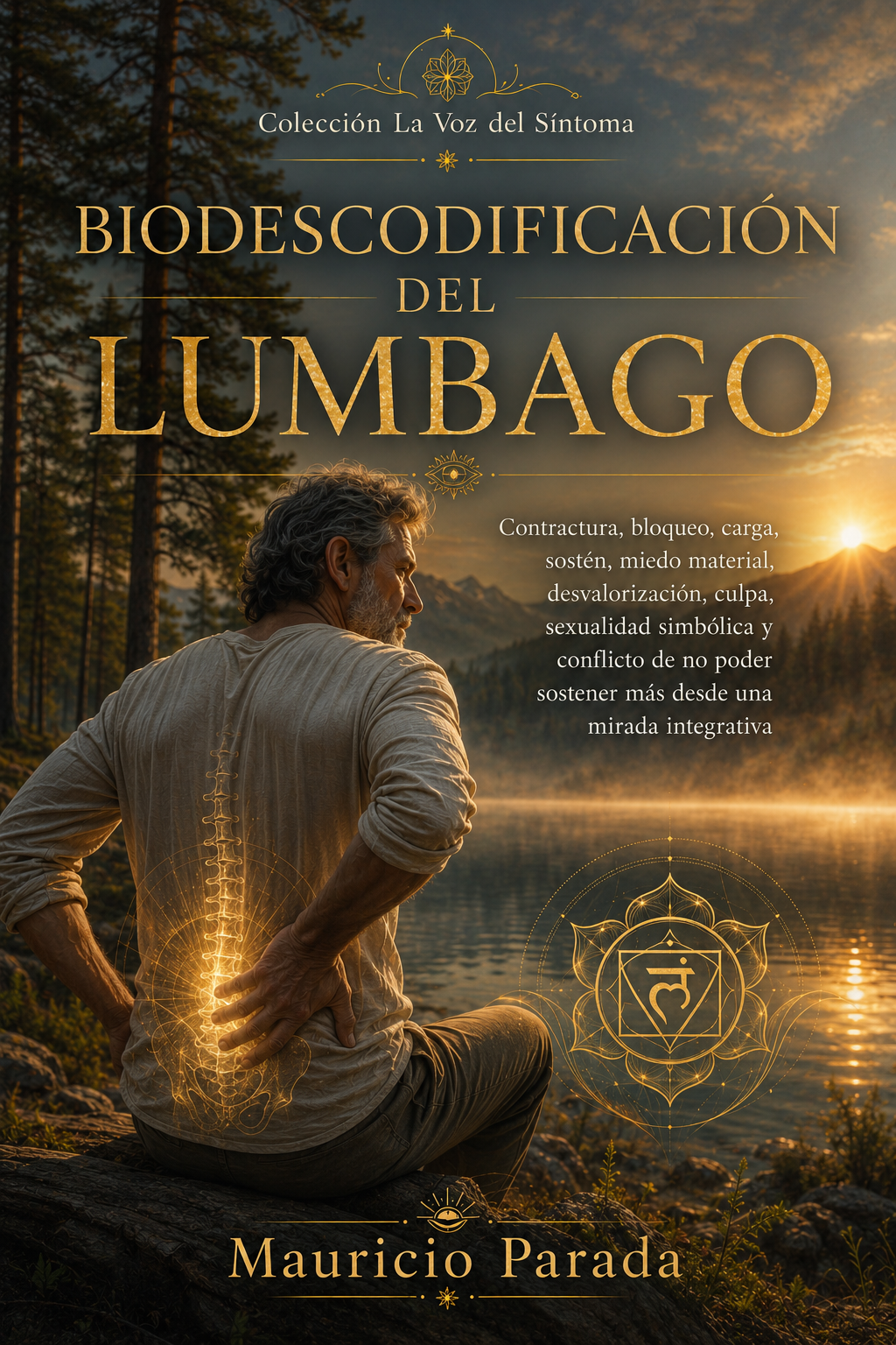 Portada del libro Biodescodificación del Lumbago, de Mauricio Parada.