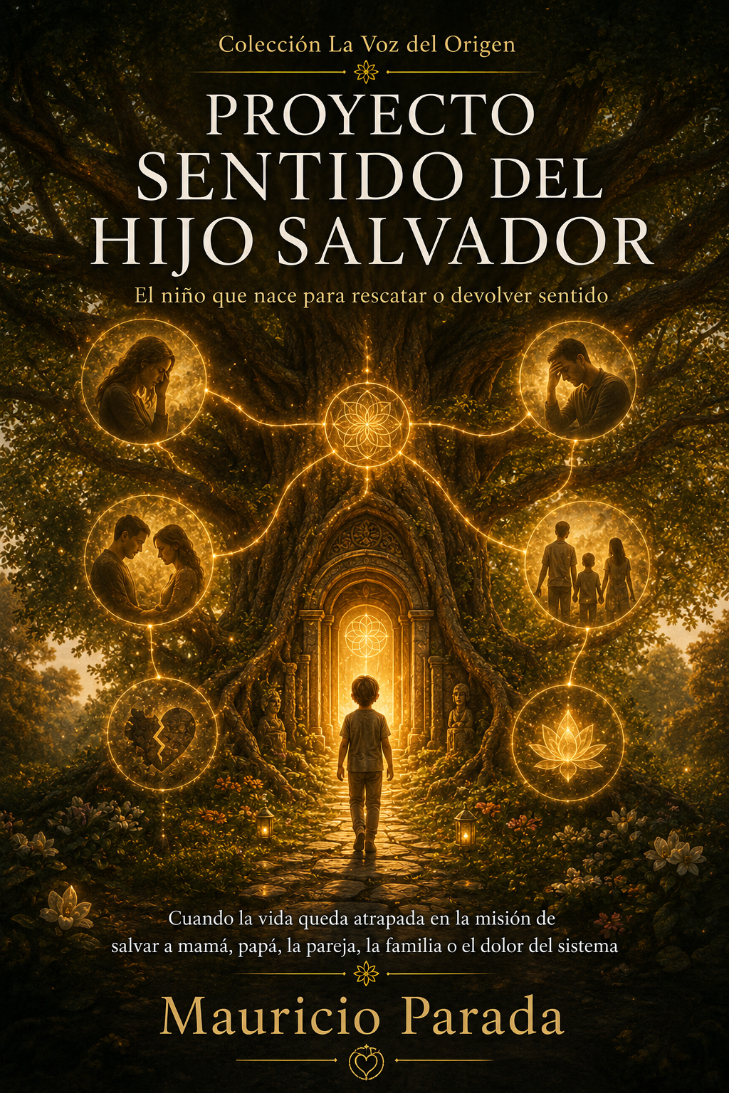 Portada del libro Proyecto Sentido del Hijo Salvador: El niño que nace para rescatar o devolver sentido, de Mauricio Parada.