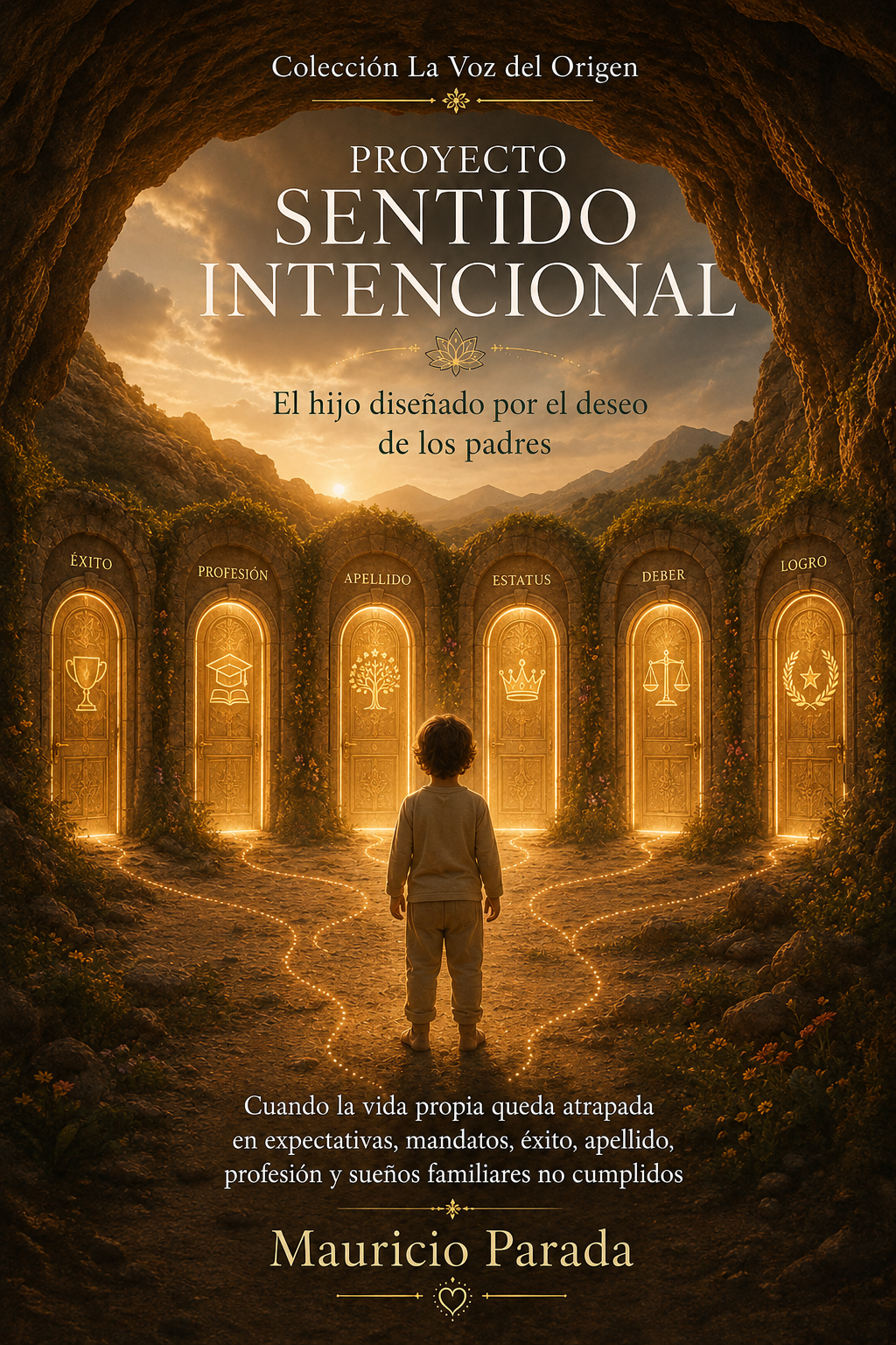 Portada del libro Proyecto Sentido Intencional: El hijo diseñado por el deseo de los padres, de Mauricio Parada.
