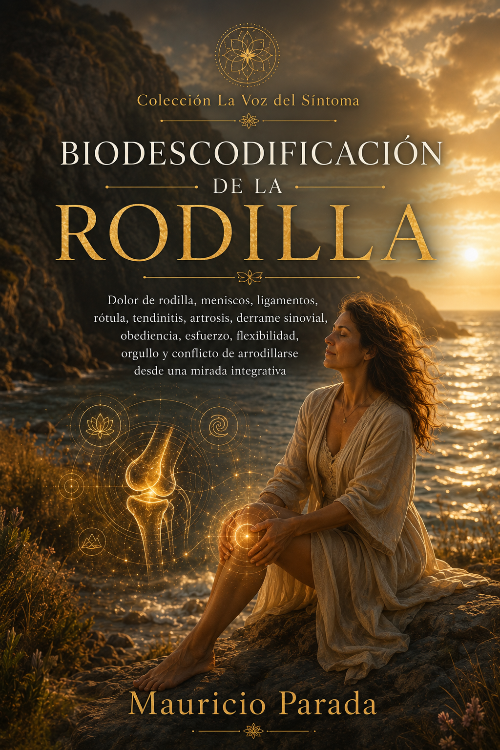 Portada del libro Biodescodificación de la Rodilla, de Mauricio Parada.