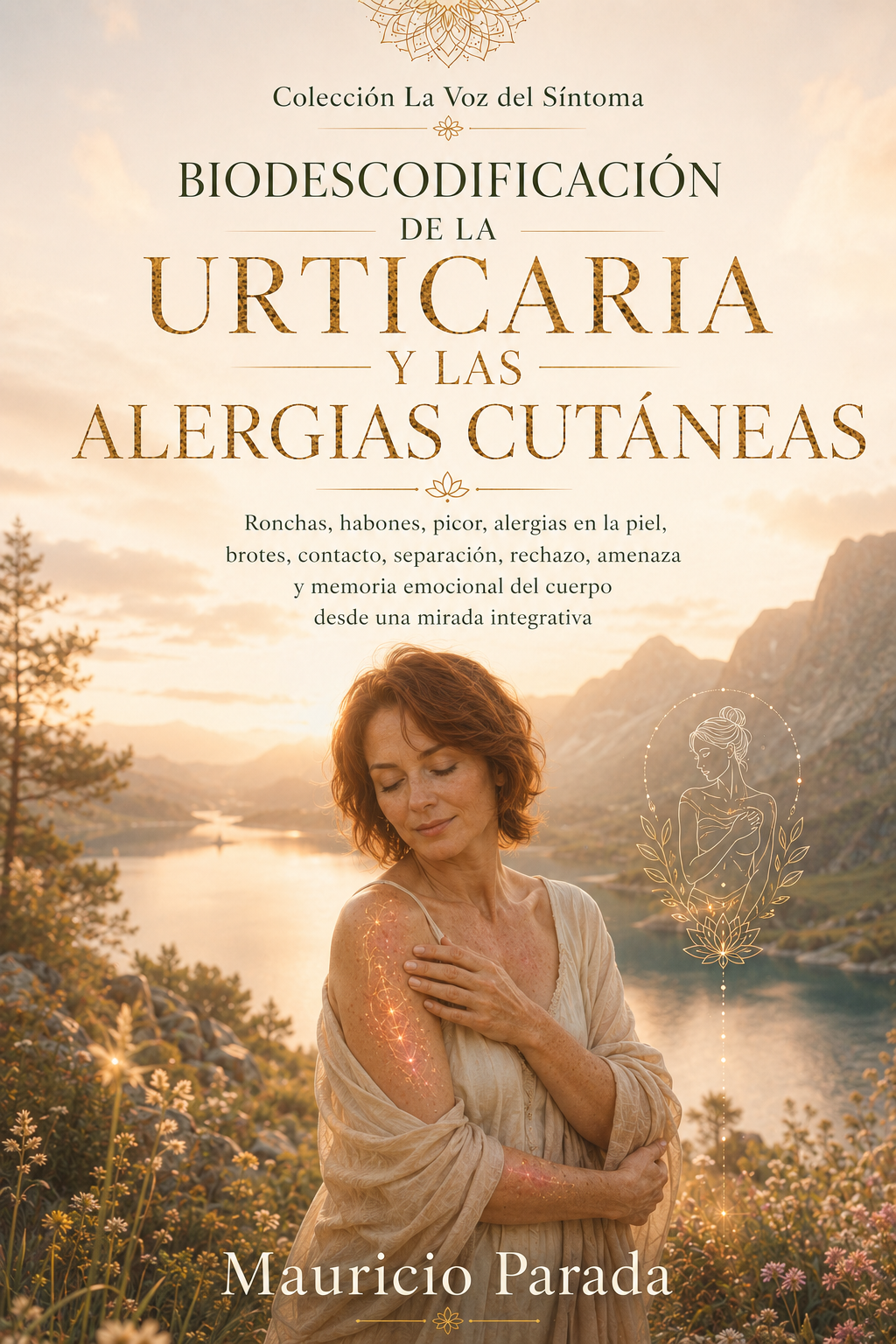 Portada del libro Biodescodificación de la Urticaria y las Alergias Cutáneas, de Mauricio Parada.